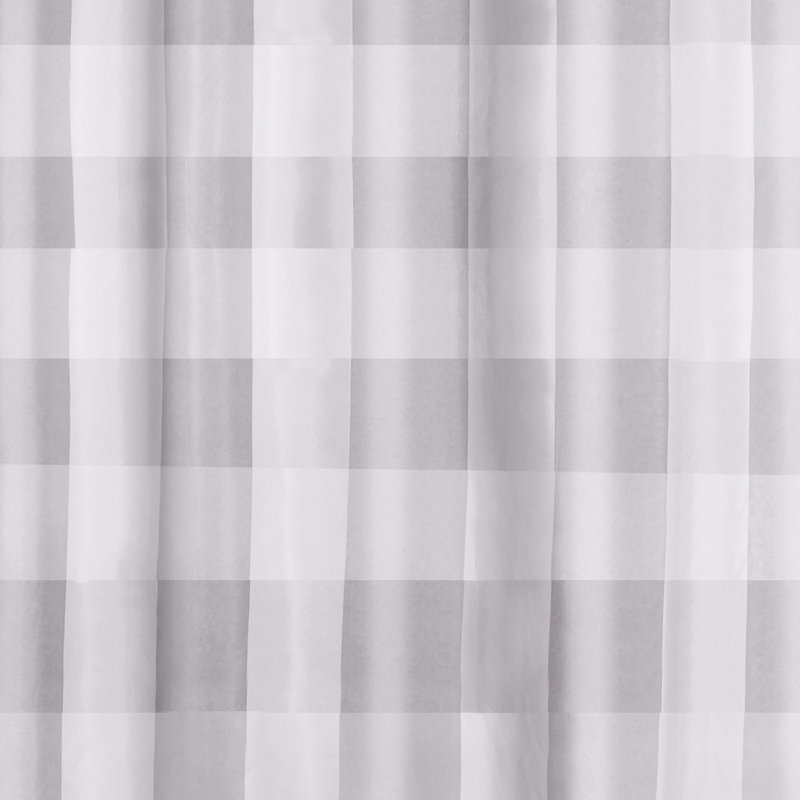 Truly Soft Plaid Shower Curtain & Reviews Wayfair